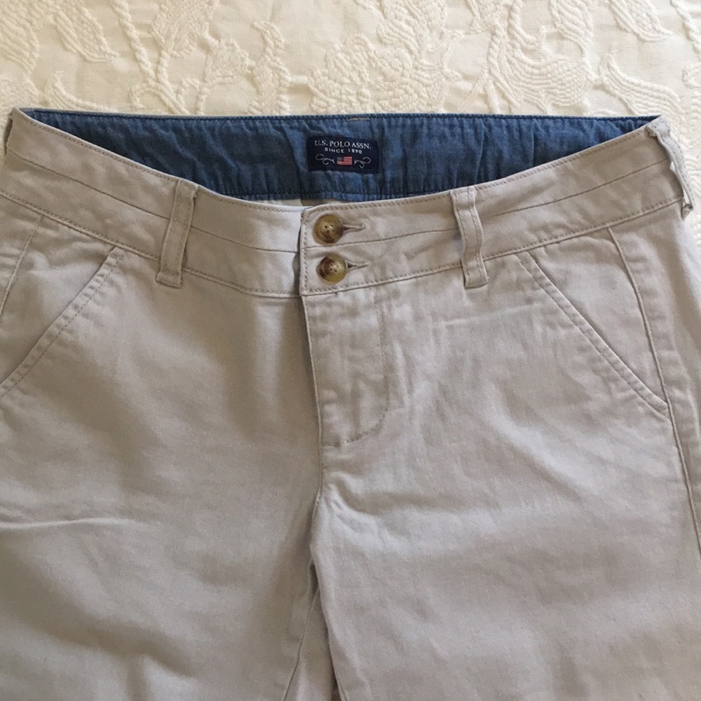 us polo assn straight leg khakis